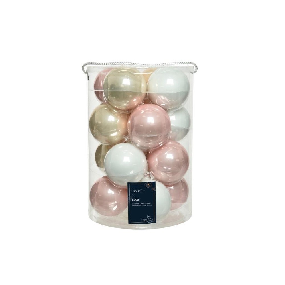SFERA VETRO MIX PINK-WHITE-CHA